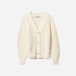 Everlane The Texture Cotton Cardigan
